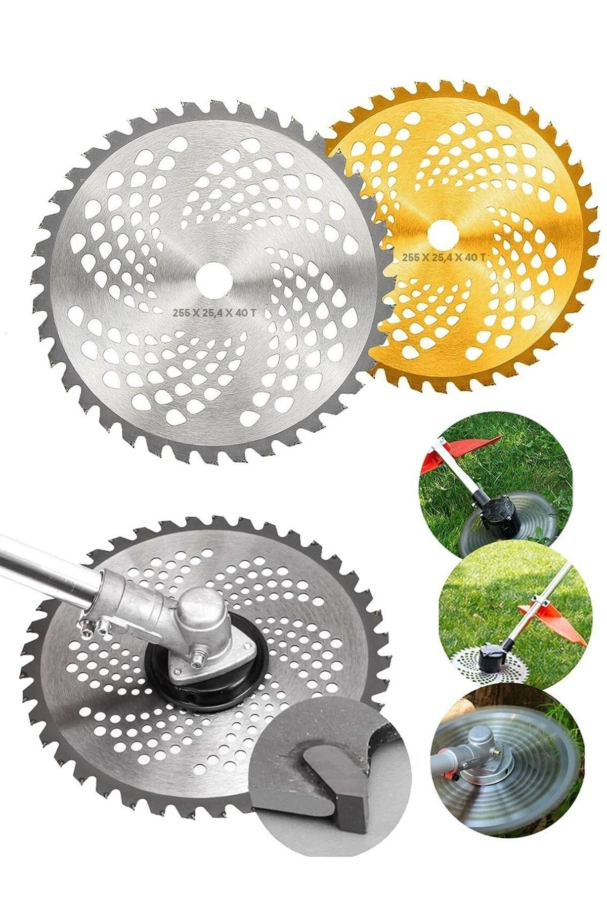 PROXTECH  Motorlu Tırpan Ağaç Dal Kesme Testeresi 40 Diş  255x25,4 x 40T Elmas Testere