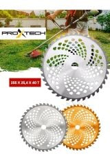 PROXTECH  Motorlu Tırpan Ağaç Dal Kesme Testeresi 40 Diş  255x25,4 x 40T Elmas Testere