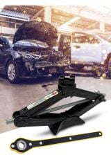 PROX6000 Güçlendirilmiş Kaydırmaz Katlamalı Mobil  Altıgen Cırcır Kollu 1,5 Ton Kriko