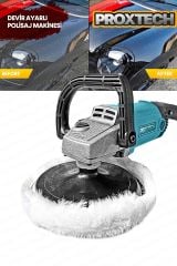 Profesyonel Yüksek Devirli PROX4000 6 Kademeli Devirli Parlatma  Zımpara Pasta Cila Polisaj Makinesi