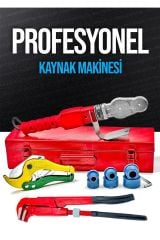 Profesyonel Pprc Boru Kaynak Mini Makina Seti Plastik Boru Kaynak Makinesi Maşalı Boru Makaslı Set