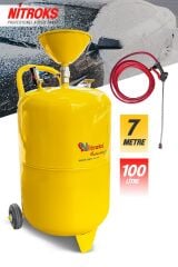 Profesyonel Oto Yıkamacılara Özel  En Çok tercih Edilen100lt Model KöpükTankı Püskürtme Tankı 100