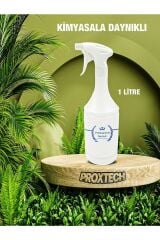 Profesyonel Kimyasala Dayanıklı Taşınabilir PRO Amaçlı Boş 1 litre Boş Fısfıs Sprey Şişesi (3 adet)