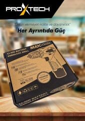 Pro Yüksek Kalite Geliştirilmiş Motor Premium Lityum Akülü  Vidalama Şarjlı Matkap Aksesuar Seti