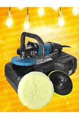 Pro Speed Yeni Nesil 6 Kademe Devir Ayarlı Koltuk Yıkama Zımpara Pasta Cila Polisaj Makinesi Ful Pak