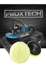 Pro Speed Yeni Nesil 6 Kademe Devir Ayarlı Koltuk Yıkama Zımpara Pasta Cila Polisaj Makinesi Ful Pak