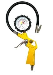 Pro 500cc Büyük Boy Manuel Gres Yağ Tabancası Aksesularlı 220PSI Saatli Lastik Şişirme Ful Takım