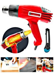 PRO Çift Kademeli Termik Koruma Bakır Sargılı 2 Kademeli Isı Ayarlı Sıcak Hava Üfleme Tabancası