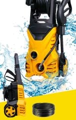 Pro 135 Bar Max Bakır Sargılı Yüksek Basınçlı Halı, Cam, Ahır, Bahçe Ve Oto Yıkama Makinesi