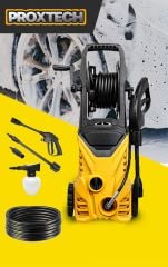 Pro 135 Bar Max Bakır Sargılı Yüksek Basınçlı Halı, Cam, Ahır, Bahçe Ve Oto Yıkama Makinesi