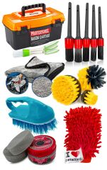 Full Set 16 Parça Kuaför İç-Dış Detaylı Temizlik Bakım Set OtoAraba TemizlemeKiti PROXCLEAN16