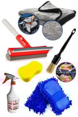 Detay  Paket Lüks 6'lı Yüksek Kalite Efsane Araç Temizlik Yıkama Kuaför Seti Fırsat  Paket-2