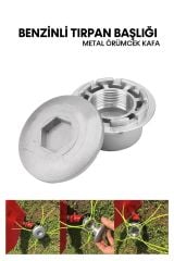 Craftex Çok Fonksiyonlu Motorlu Tırpan Ot Çim Biçme Universal Metal Başlık |4mm 28mt Misine Seti