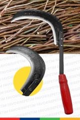 Bahçe El Aletleri 6PRC Bağ Makası 300mm Testere  Metal Nacak Orak Eğe  Eldiven Fırsat Paket