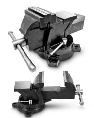 360 Dönerli Profesyonel Ağır Hizmet Yüksek Hassasiyetli Kırılmaz Örslü Masa Tezgah Mengenesi 150 mm