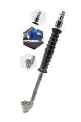 220 PSI Saatli Lastik Şişirme Hava Tabancası, Lastik Şişirme ,15mt Spiral Hava Hortumu, Recor Set