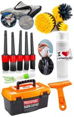 Full Set 13 Parça Kuaför İç-Dış Detaylı Temizlik Bakım Set OtoAraba TemizlemeKiti PROXCLEAN13