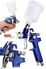 Premium Hassas Detay H-2000 Gölge Tabancası 150 Cc / 0,8 Mm Üstten Depolu Metal Tabancalı '' 0,8 Mm