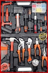 Premium Özel Alışım 105 Parça Kalite  Çelik Profesyonel Alet Takım Full Set