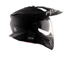 AXOR X-CROSS DUAL VISOR SC - BLACK RED DULL+PINLOCK