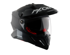 AXOR X-CROSS DUAL VISOR SC - BLACK RED DULL+PINLOCK