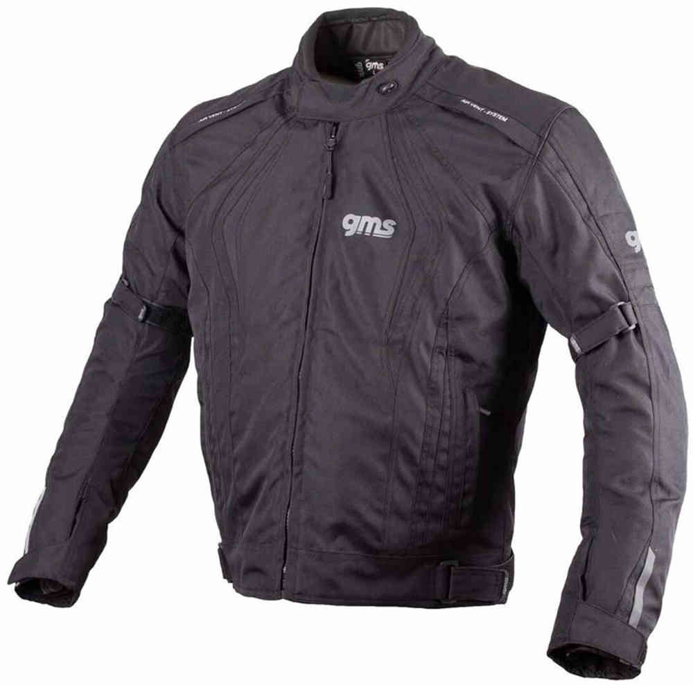 Gms Blouson PACE Siyah Spor motosiklet ceketi