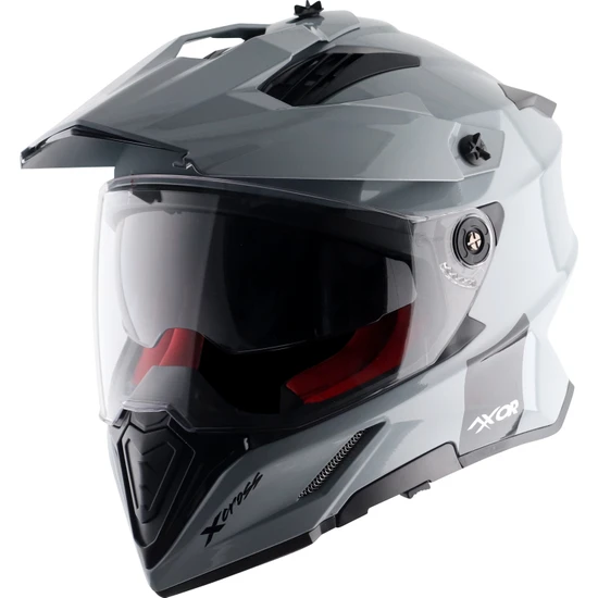 AXOR X CROSS X1 DUAL VİSOR NARDO GRİ