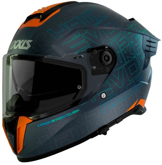 AXXIS HAWK EVO CUBİK MATT BLUE