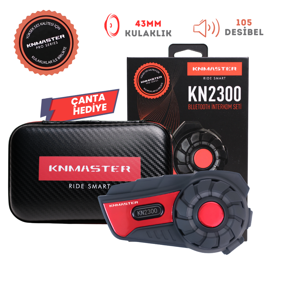 Knmaster KN2300 Intercom Kulaklık Seti
