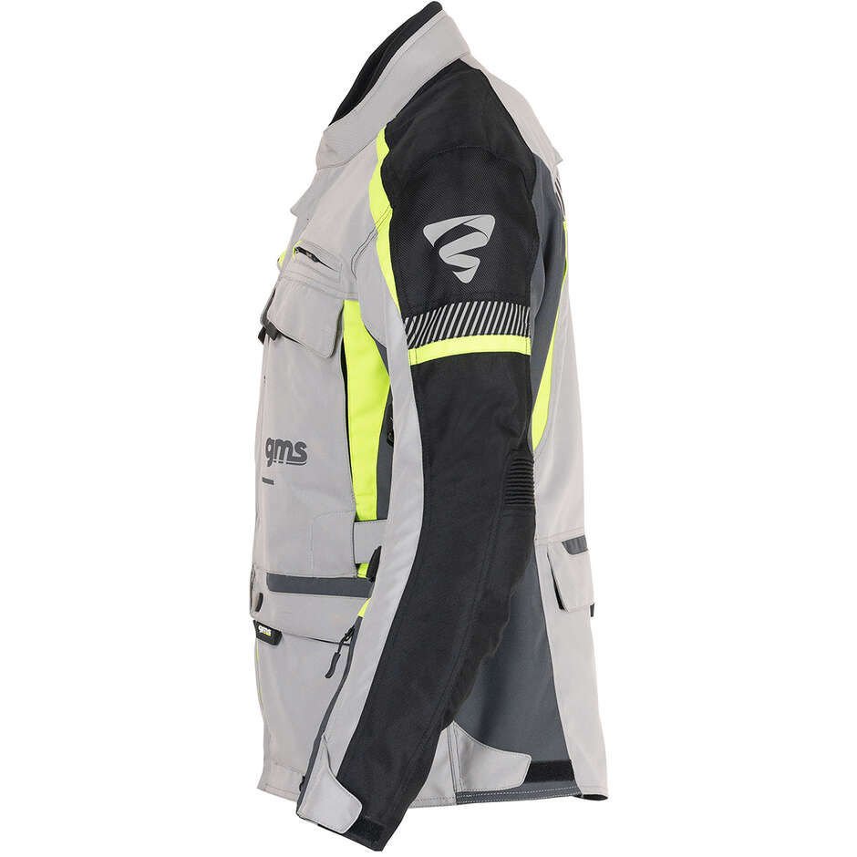 GMS EVEREST 3in1 TOUR Ceket Anthracit Yellow