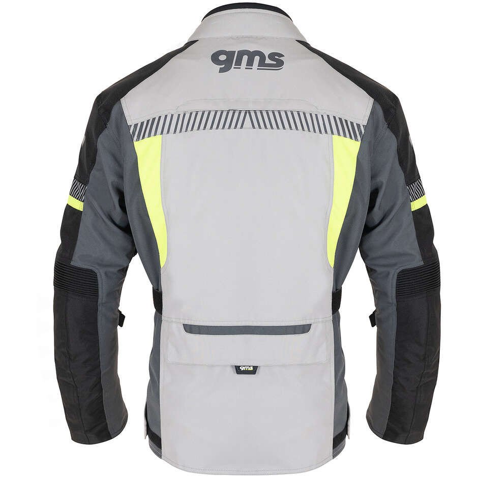 GMS EVEREST 3in1 TOUR Ceket Anthracit Yellow