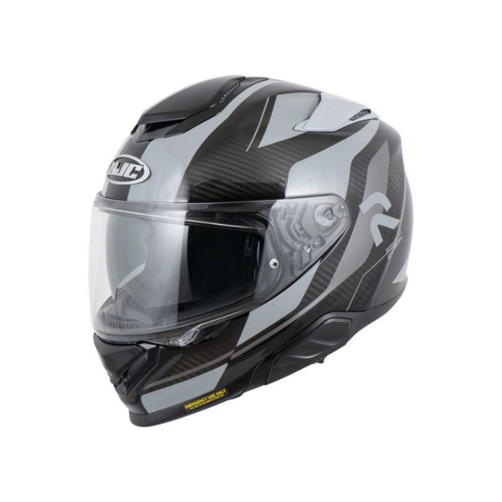 HJC RPHA71 Carbon Hamil MC5 Gri Kapalı Motosiklet Kaskı