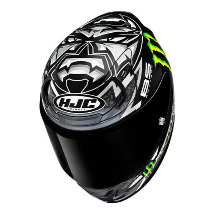 HJC RPHA 12 Quartararo MC5 Kapalı Motosiklet Siyah