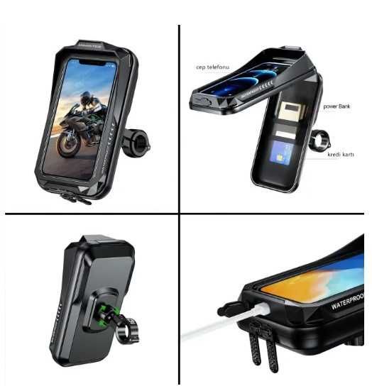 KNMASTER TT-850 SU GEÇİRMEZ GİDON TELEFON TUTUCU