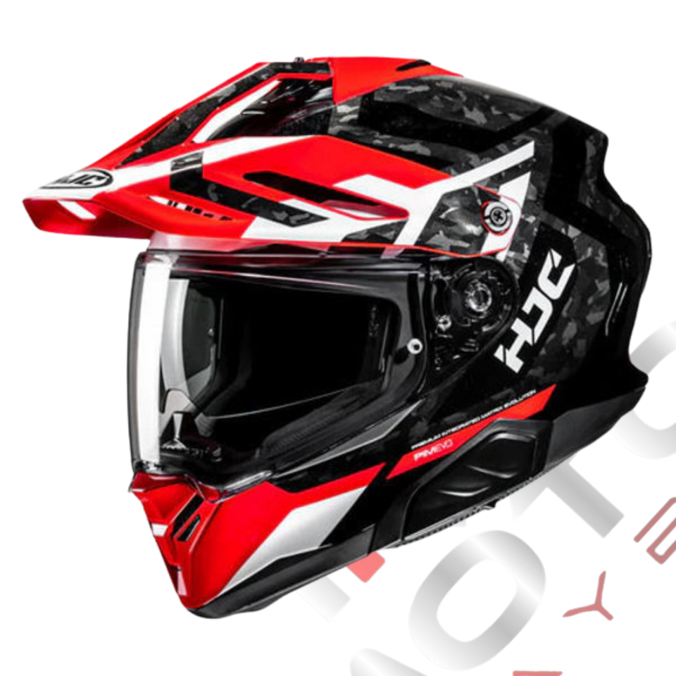 HJC RPHA60 Dakar MC1 Kapalı Motosiklet Kaskı Siyah Kırmızı
