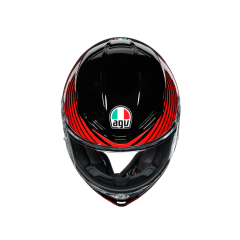 AGV K6 RUSH SİYAH KIRMIZI+(KASK TEMİZLEME,BUFF VE ANAHTARLARLIK)