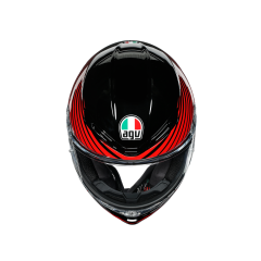 AGV K6 RUSH SİYAH KIRMIZI+(KASK TEMİZLEME,BUFF VE ANAHTARLARLIK)