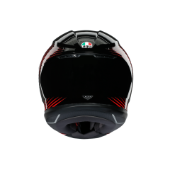 AGV K6 RUSH SİYAH KIRMIZI+(KASK TEMİZLEME,BUFF VE ANAHTARLARLIK)