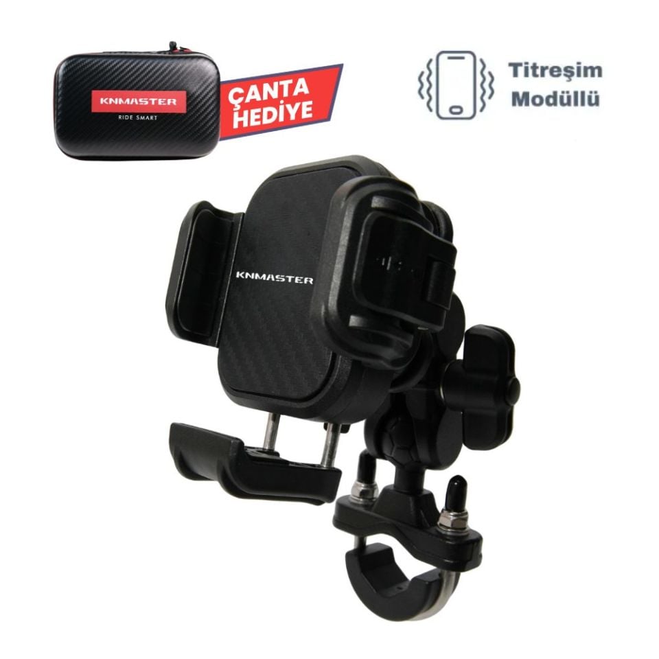 KNMASTER TT-870  Motosiklet Telefon Tutucu