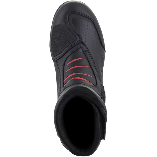 Alpinestars Ridge Wp Korumalı Motosiklet Botu Siyah Kırmızı