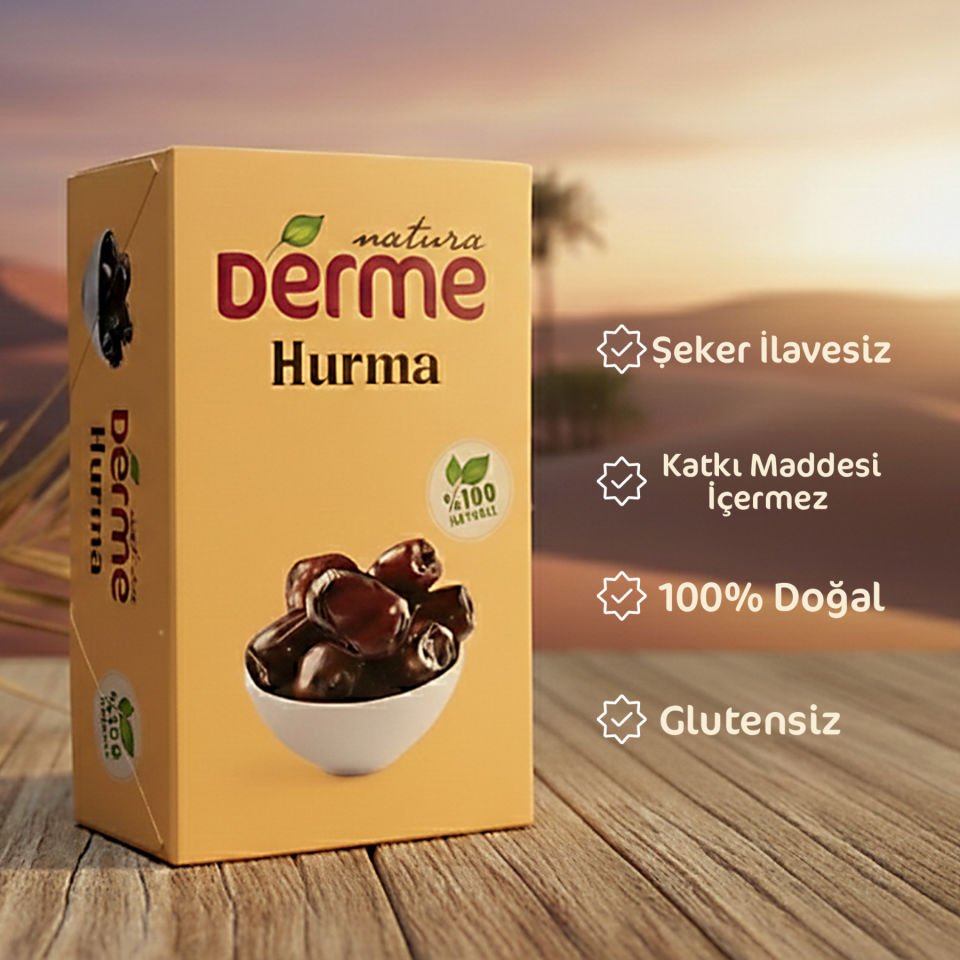 iran ( Naturel )  Hurma - 500 Gram
