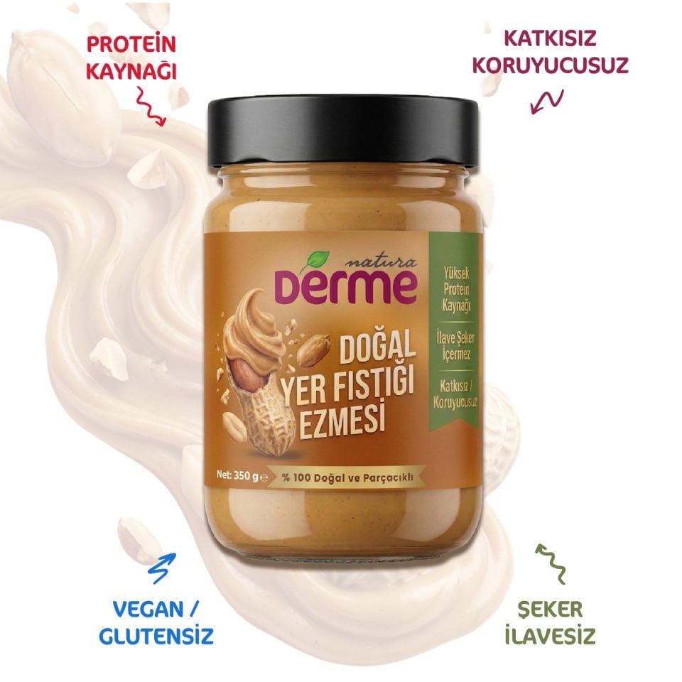 Yer Fıstık Ezmesi 350 g ( % 100 )