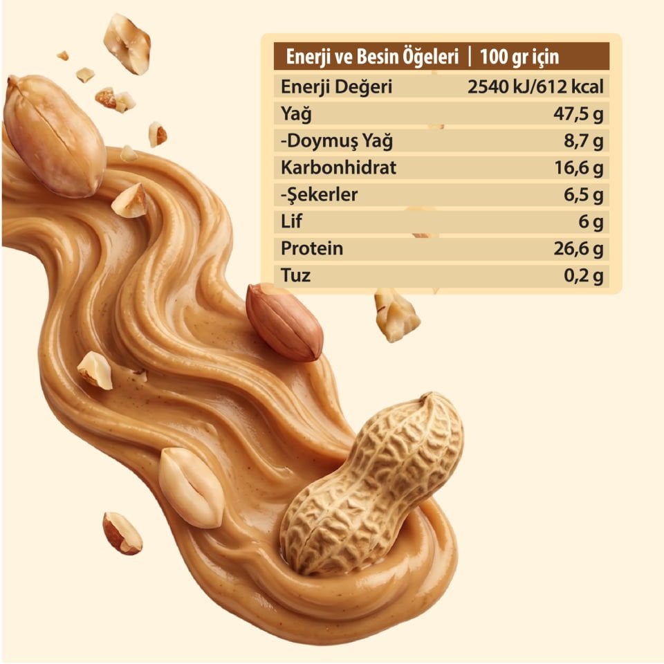 Yer Fıstık Ezmesi 350 g ( % 100 )