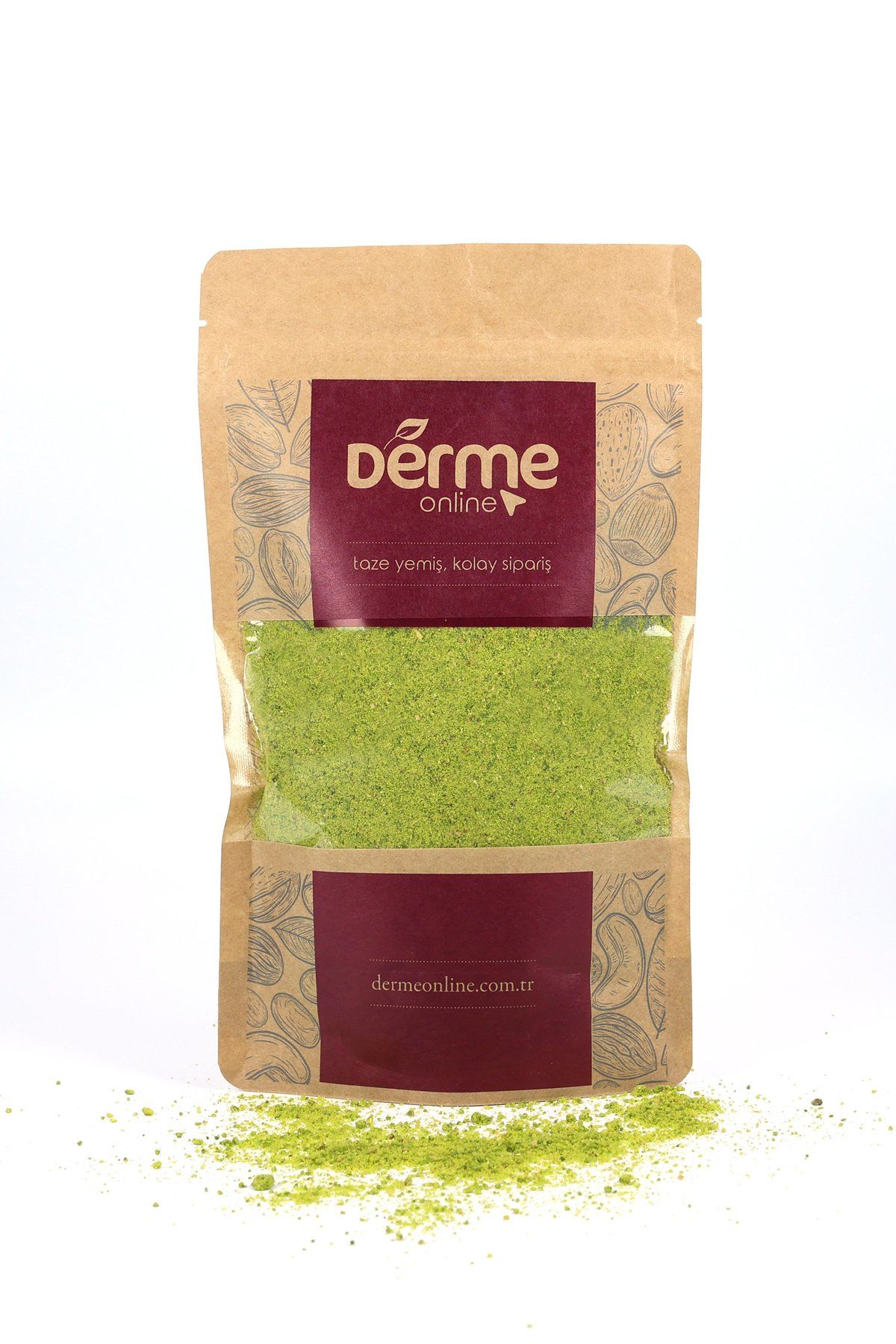 ANTEP FISTIĞI TOZ | ÇEKİLMİŞ BOZ FISTIK 200 Gram