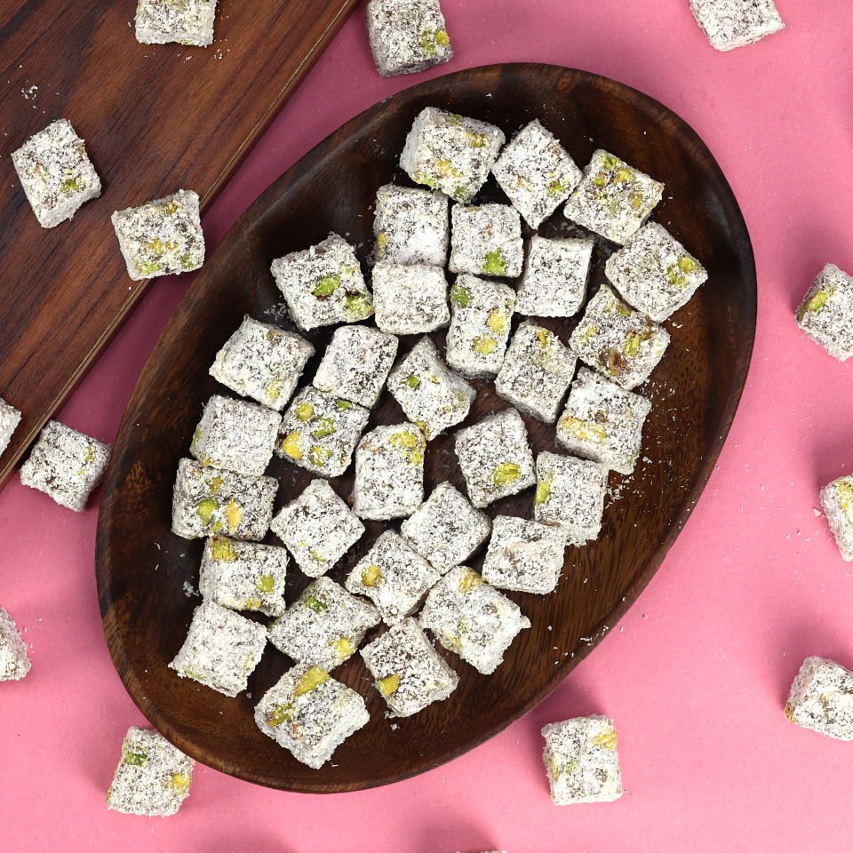 LOKUM ÇİFTE KAVRULMUŞ HİNDİSTAN CEVİZLİ DUBLE FISTIK