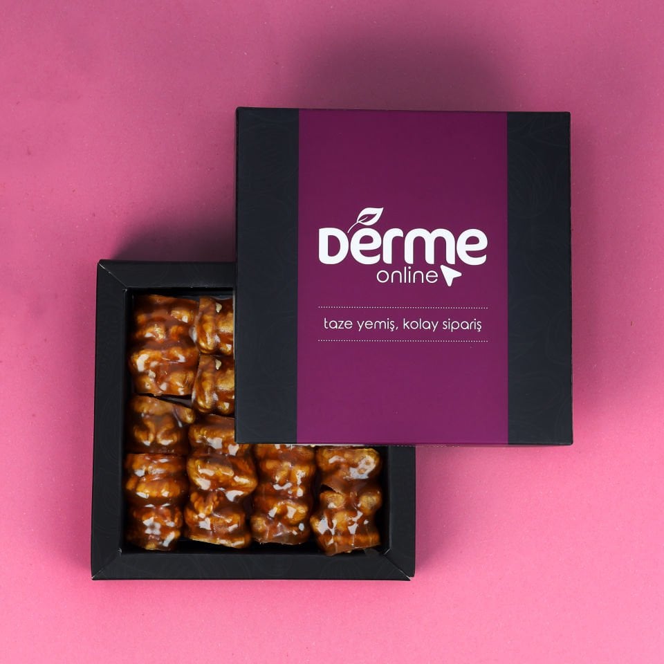 CEVİZLİ SUCUK ÜZÜM PEKMEZLİ EKSTRA KELEBEK- İSTEDİĞİN ŞEKİLDE AL