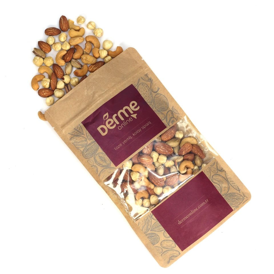 Karışık Kuruyemiş Gold (Antep Fıstık-Fındık-Badem-Kaju)