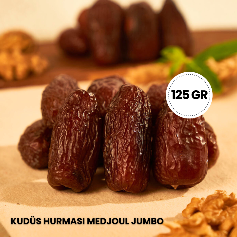 Derme 4lü Hurma Tadım Seti Kudüs, Medine, Sugai ve Acve (4 x 125 g Toplam 500 g)