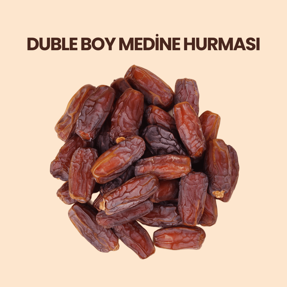 Medine Mebrum Hurma Duble– 24lü Hediye Seti (100g x 24 Adet)