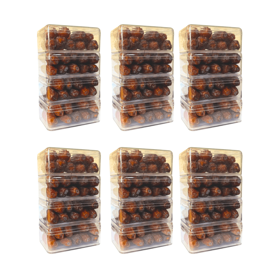 Medine Mebrum Hurma Duble– 24lü Hediye Seti (100g x 24 Adet)